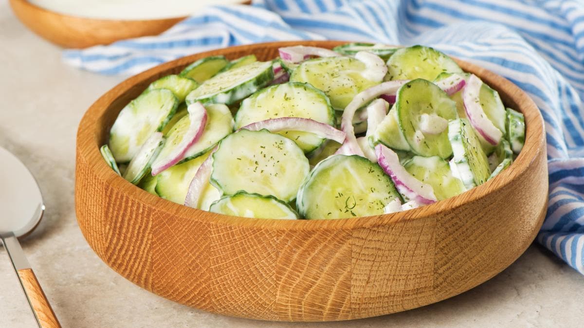 Creamy Cucumbers 